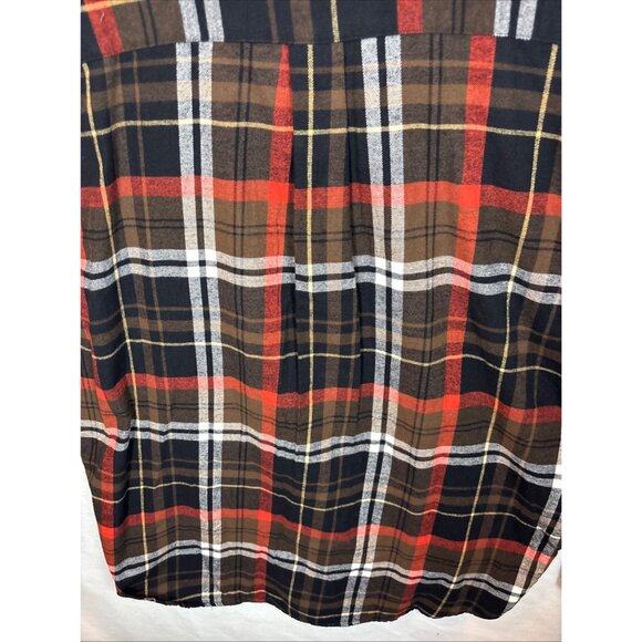 St. John bay  button down shirt xl plaid - Picture 13 of 16